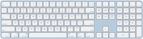 Apple Magic Keyboard With Touch ID & Numeric Keypad (A2520) - Blue
